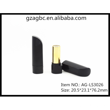 Especial en forma de plástico cuadrado lápiz labial tubo AG-LS3026, tamaño 11.8/12.1/12.7mm, empaquetado cosmético de AGPM, colores/la insignia de encargo de la taza